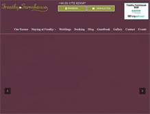 Tablet Screenshot of freathyfarmhouse.com